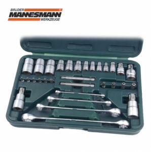 Комплект професионални ключове и вложки тип Торкс, 31 части