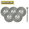 Комплект дискообразни четки, 5 броя PROXXON-megahome.bg