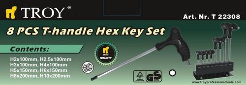 Комплект шестограми в стойка Troy