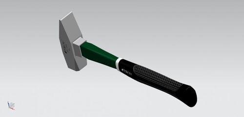 Шлосерски чук с фибергласова ръкохватка 2000 gr Troy