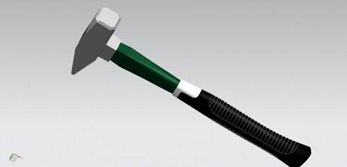 Шлосерски чук с фибергласова ръкохватка 2000 gr Troy