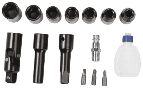 Комплект пневматична тресчотка с вложки 1/2 Scheppach