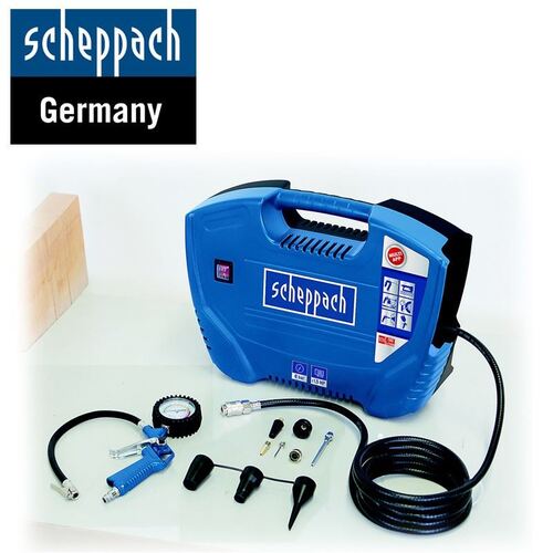 Безмаслен компресор AIR FORCE Scheppach 8 bar