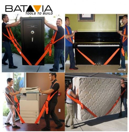 Комплект колани за повдигане и пренасяне на товари Batavia