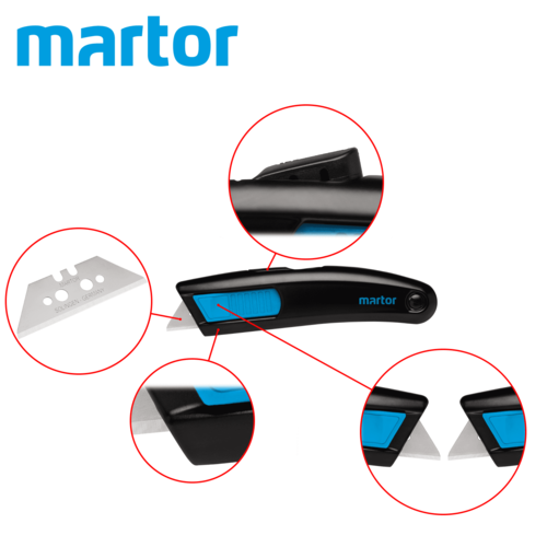 Професионален обезопасен макетен нож SECUPRO MEGASAFE Martor