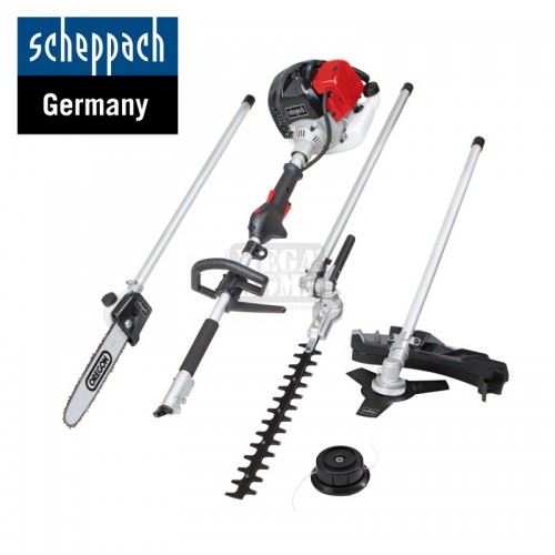 Моторен градински инструмент 4 в 1 MFH5200-4P Scheppach 1.3 kW