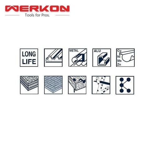 Универсален диск 160 x 20 mm WERKON