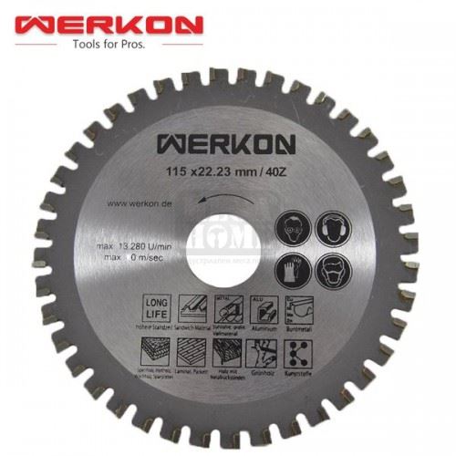 Универсален диск 160 x 20 mm WERKON