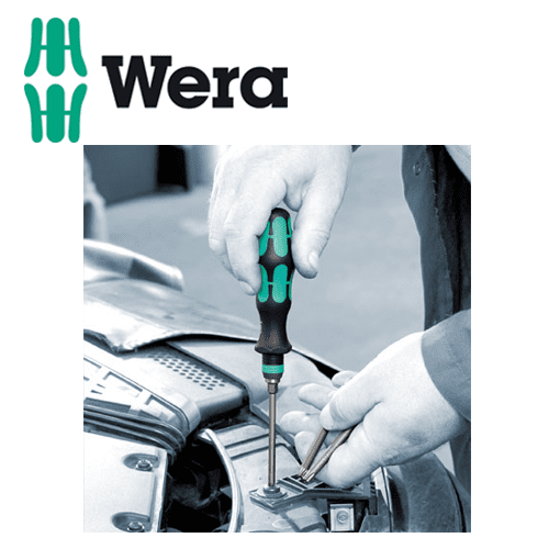 Тресчотна ръкохватка с битове WERA