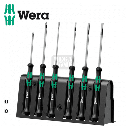 Комплект прецизни отверки Kraftform, 6 бр. WERA