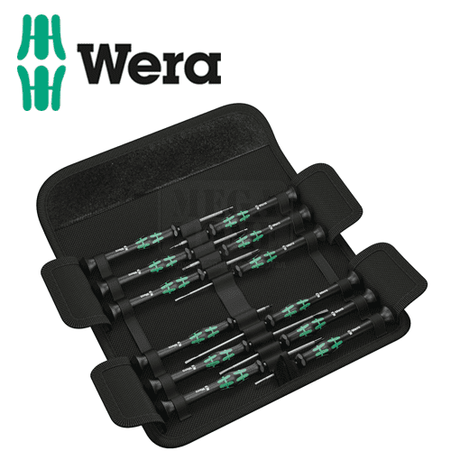 Комплект прецизни oтвертки Kraftform, 12 бр WERA