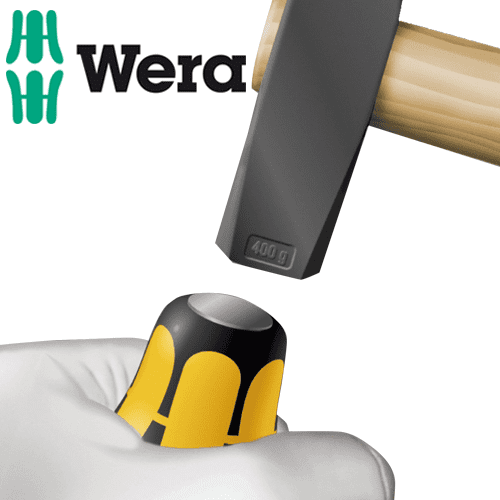 Комплект усилени, ударни отвертки, 6 бр. WERA