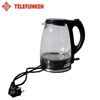 Електрическа стъклена кана Telefunken 1.7 л син LED-megahome.bg