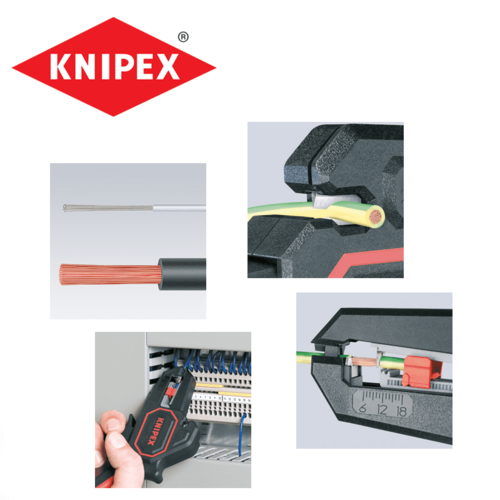 Автоматични клещи за оголване на кабели KNIPEX