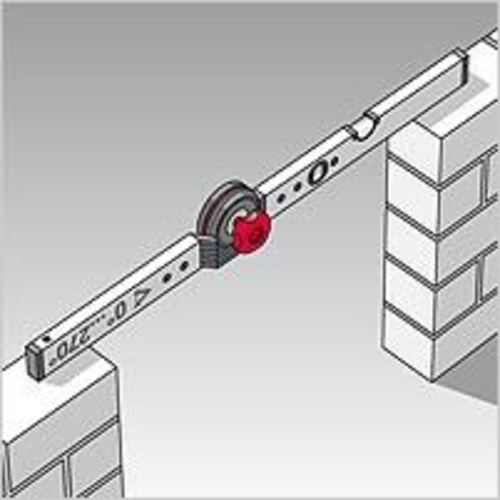 Нивелир алуминиев с протрактор, 60/120cm BMI