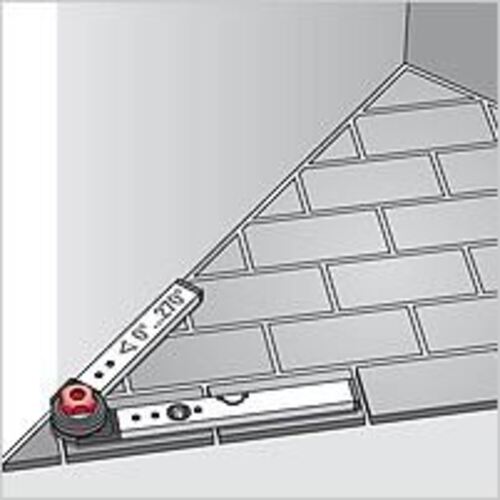 Нивелир алуминиев с протрактор, 60/120cm BMI