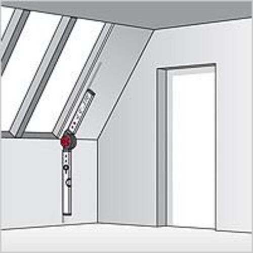 Нивелир алуминиев с протрактор, 60/80cm BMI