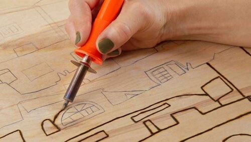 Комплект за гравиране на дърво WHK 30 EU, 30 W Weller