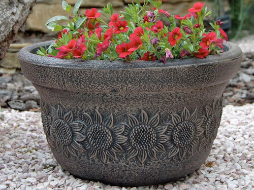 Саксия Рото Планика кръгла малка S Ø 390 х 220 мм