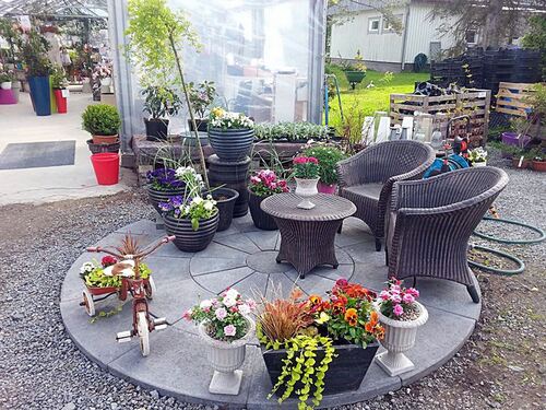 Саксия Рото Модерно средна M 34 x 34 x 24 см