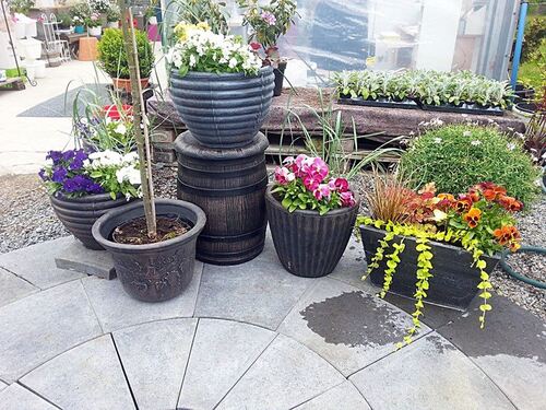 Саксия Рото Модерно голяма L 42 x 42 x 30 см