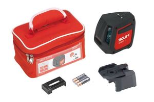 Нивелир лазерен линеен Sola Qubo Basic 20 м 0.2 мм / 1 м