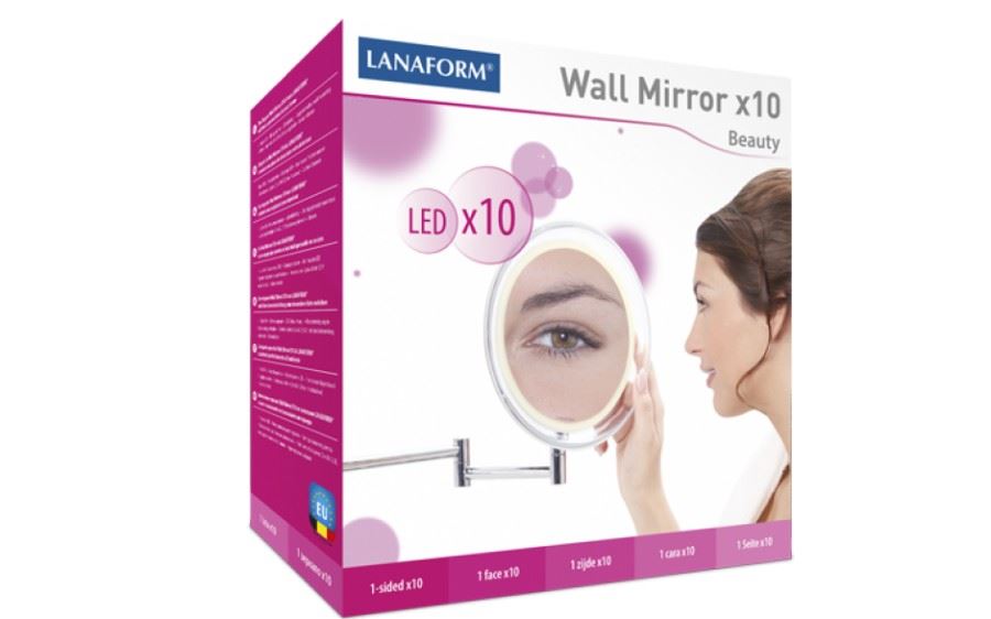 Огледало за стена Wall Mirror x10 Lanaform на ТОП Цена Кат. Номер