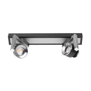 Led спот осветително тяло 2 х 5 W 4200 K Ultralux графит Led спот осветително тяло 2 х 5 W 4200 K Ultralux графит