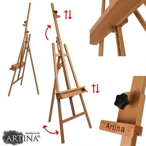 Полупрофесионален статив Artina Барселона 66 х 225 см