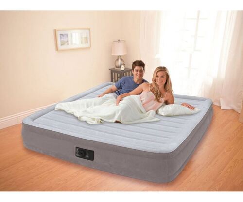Надуваем матрак с вградена помпа Intex Full Comfort 137х191х33см