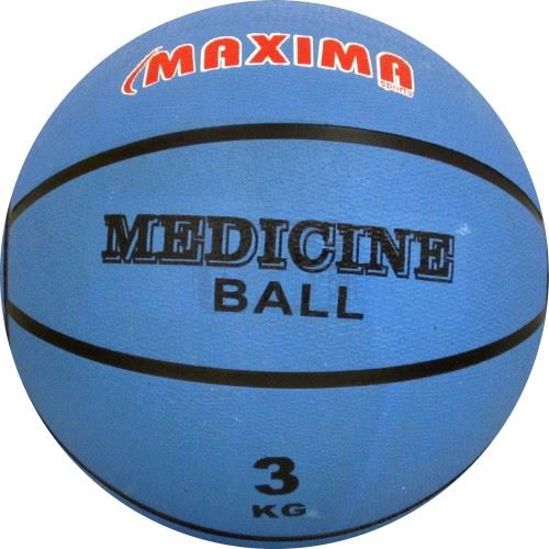 Медицинска топка гумена Maxima 3 кг