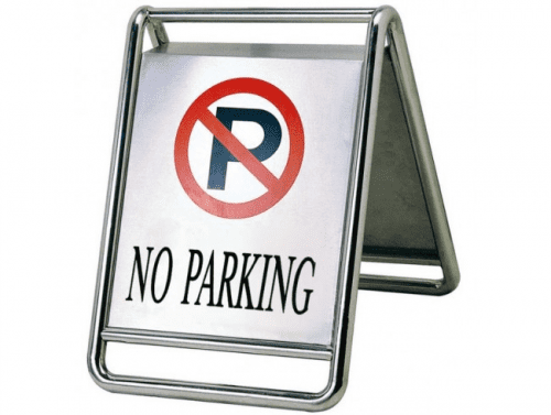 Подвижна табела Забранено паркиране Profis
