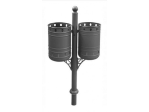 Двоен метален кош на стойка Profis Двоен метален кош на стойка Profis