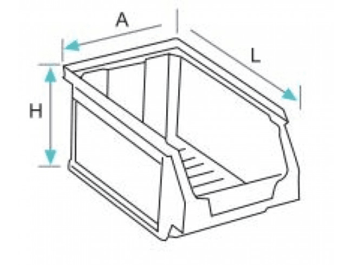 Пластмасов разпределител Profis 170 х 100 х 80 мм