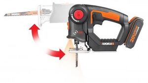 Акумулаторен прободен саблен трион WORX WX550.9 20 V Акумулаторен прободен саблен трион WORX WX550.9 20 V