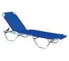 Алуминиев шезлонг Крета 60 x 197 x 30 см-megahome.bg