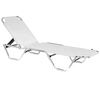Алуминиев шезлонг Крета 60 x 197 x 30 см-megahome.bg