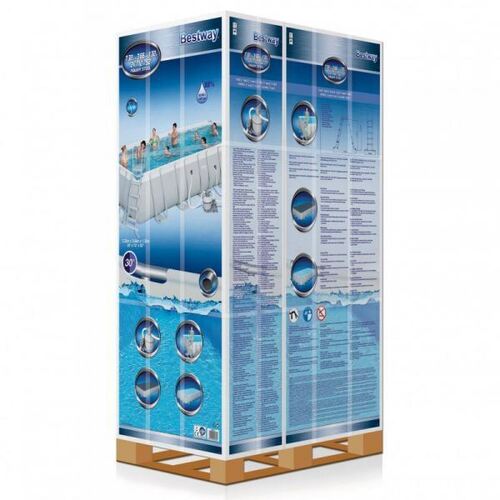 Сглобяем басейн 732 x 366 x 132 см Bestway
