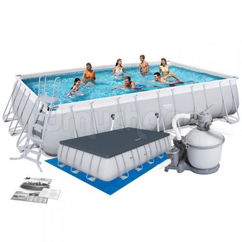 Сглобяем басейн 732 x 366 x 132 см Bestway