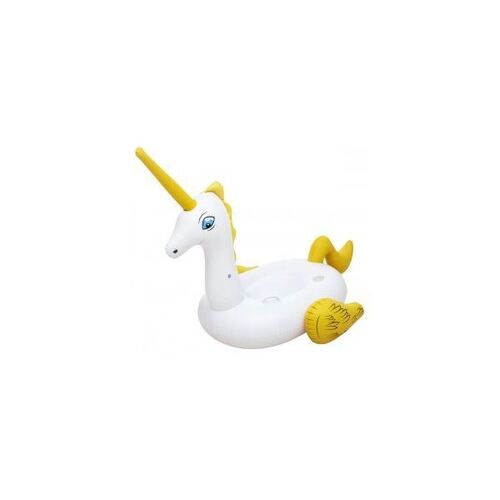 Надуваем дюшек Bestway Еднорог 220 х 195 см