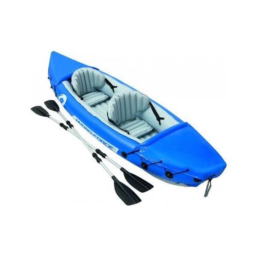 Надуваем каяк Bestway Life Rapid X2 321 х 88 х 42 см