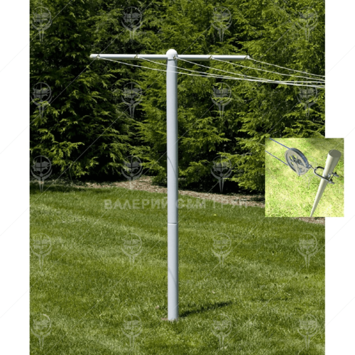 Въже за простор стоманено PVC 2 - 4 мм 200 м Decorex