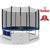 Детски батут 366 см с мрежа и стълба Buba 12FT-megahome.bg
