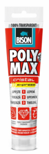 Полимерно лепило PolyMax Bison кристално прозрачно 115 гр Полимерно лепило PolyMax Bison кристално прозрачно 115 гр