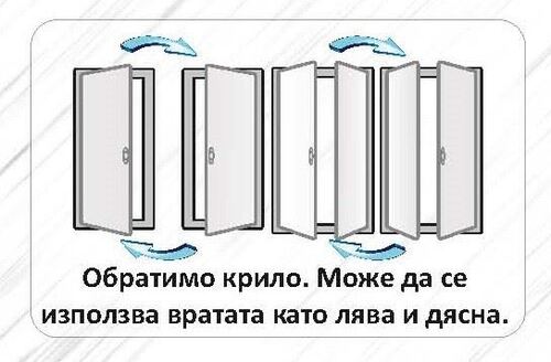 Метална пожароустойчива врата Valberg EI 60