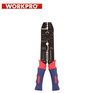 Клещи за кабелни обувки и оголване на кабели Workpro Клещи за кабелни обувки и оголване на кабели Workpro