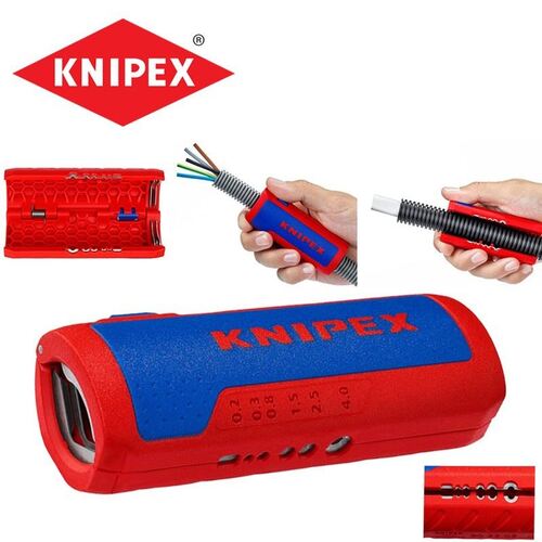Инструмент за оголване на кабели KNIPEX Ø 13 - 32 мм 0.2 - 4 мм2