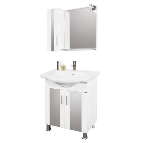 Горен шкаф за баня Омония с плавно затваряне Makena