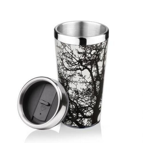 Термо чаша Lancaster Дърво бяло