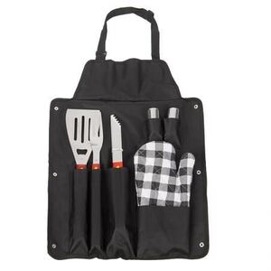 Сет за барбекю с калъф престилка Lancaster Сет за барбекю с калъф престилка Lancaster